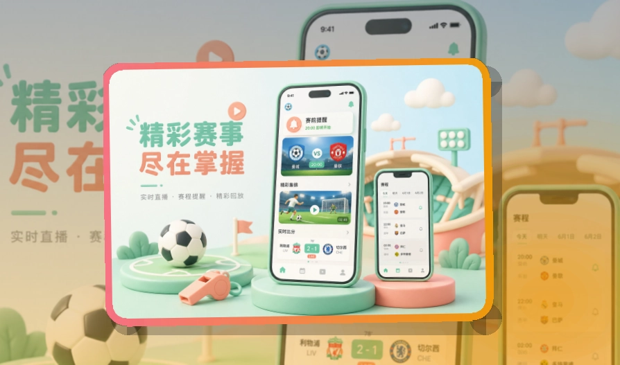 官方移动入口 · 手机看赛入口 · 热门比赛更快进入界面展示